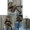 Ladies Leopard Print Lingerie Plus Size Mesh Bodysuit With Nylon Fabric For Nightwear