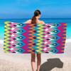 Popular Microfiber Beach Towel Absorbent Swimming Bath Towel Thickened 250 Grams Quick-Drying Bath Towel Beach Towel