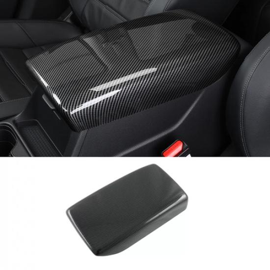 Carbon fiber Central Storage Box Decor Cover For Honda CRV CR-V -2025
