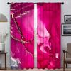 M-MarbleS Curtains for Living Room Curtain for Room 2 Panel Halloween Decoration Home Interior Curtains Partition Kitchen Camera