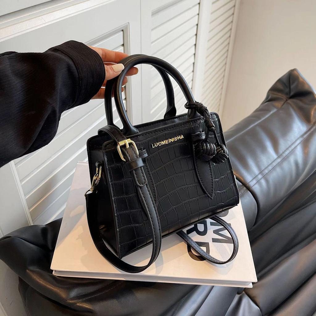 Handbag Bag Fashionable Women'S Handbag French Simple Niche Popular Shoulder Messenger Bag