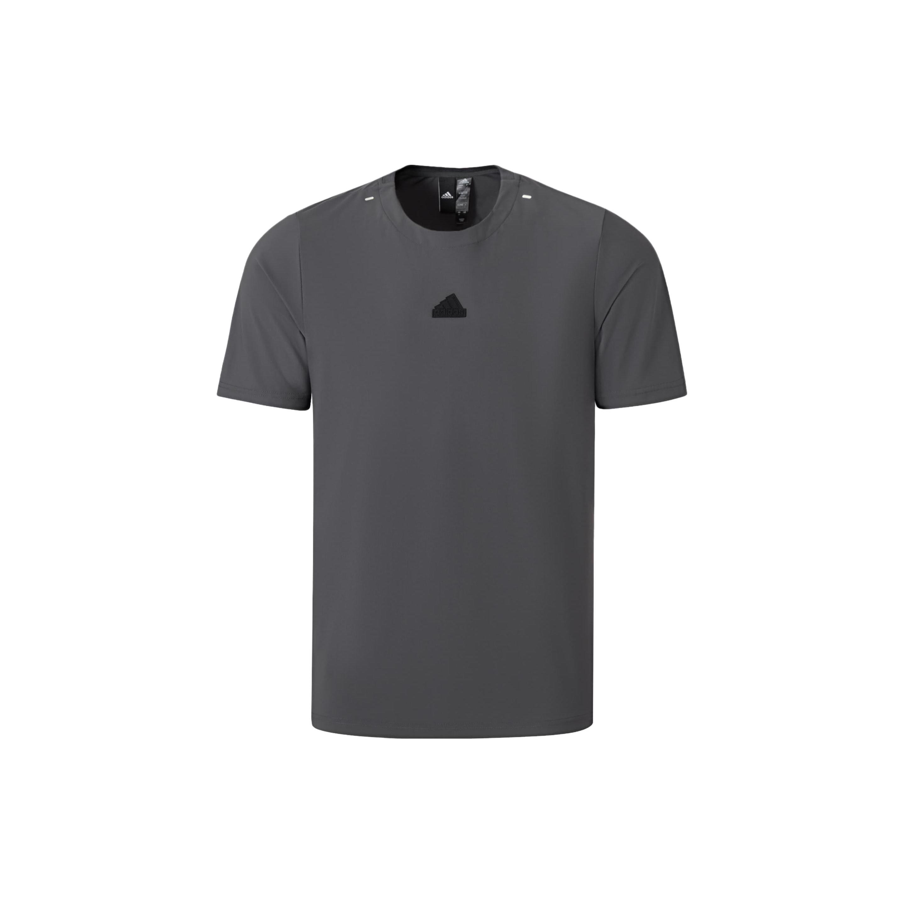 Adidas T Shirt Men s Solid Dark Gray IT4345 S