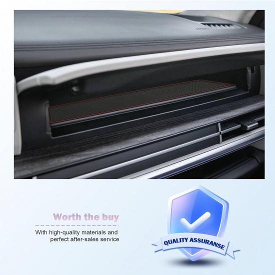 Podložka do středové konzole Pasuje na 2024 2025 2026 Hyundai Santa Fe SE/SEL/SEL Hybrid/XRT/Limited/Calligraphy Příslušenství Vložka do držáku nápojů Střední