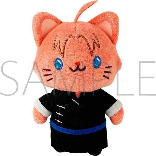 14cm Genuine Jujutsu Kaisen Plush Dolls With Cat Anime Movic Itadori Yuuji Inumaki Toge Gojou Satoru Plushie Decor Soft Stuffed