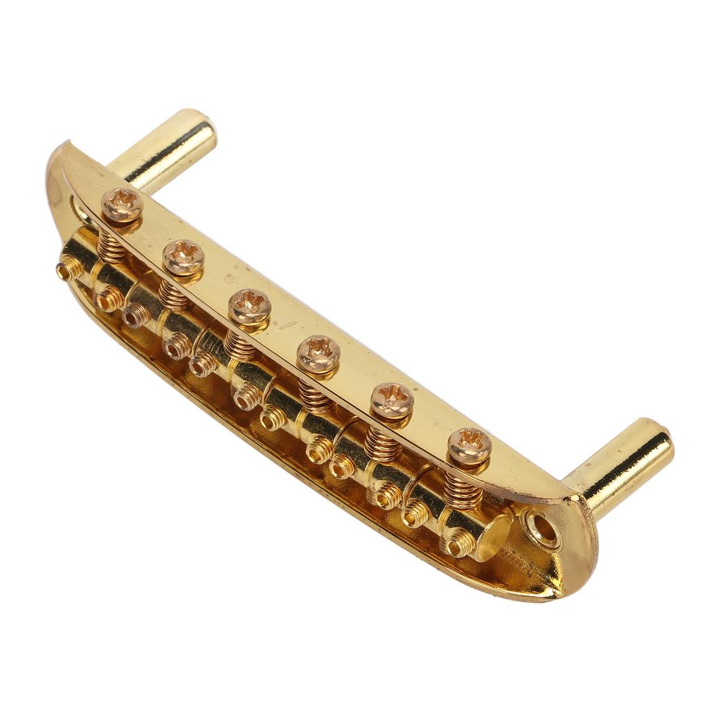 Electric Guitar Bridge 6 String Tailpiece Metal Instrument Accessory for