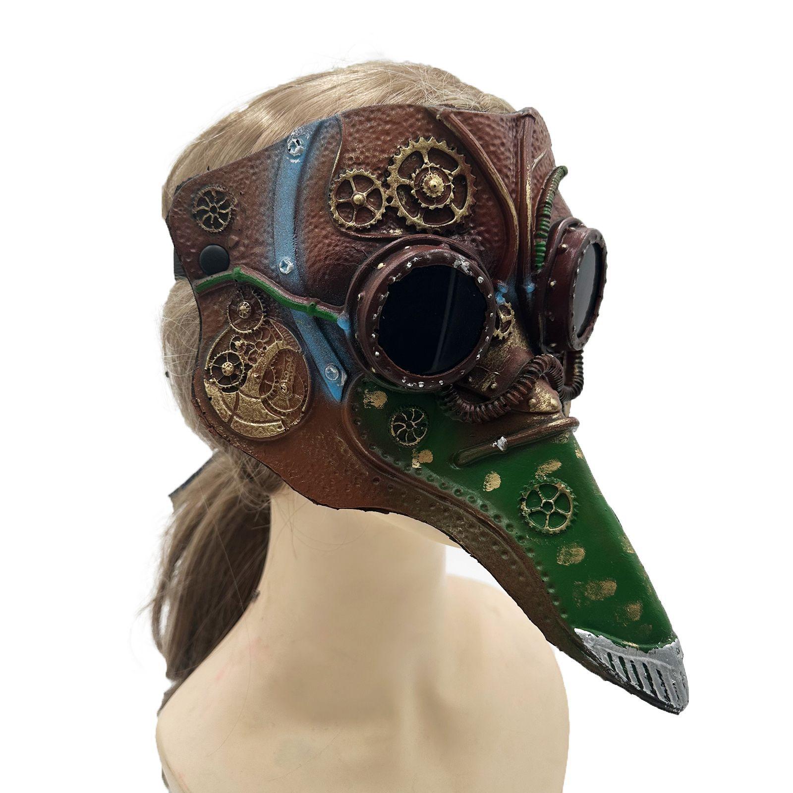 

Halloween Plague Doctor Mask One size коричневый