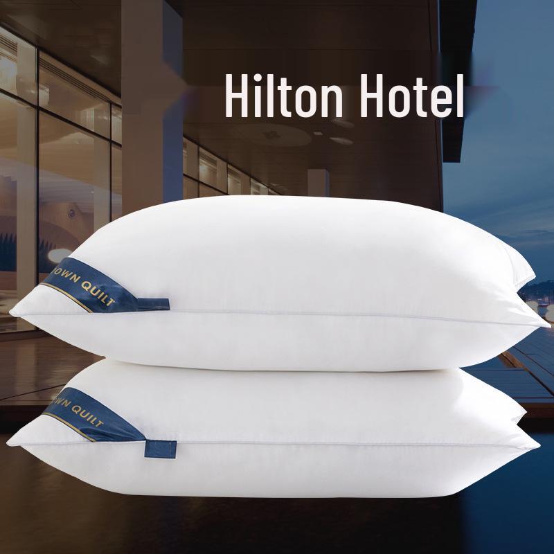 

Подушки с высокой поддержкой шеи - 48x74см, Набор из 2 штук, Идеально подходят для дома или отеля. 450g Small