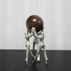 Decor Figurină Sculptură Modernă Minimalistă din Rășină Ținând o Bilă Sufragerie Birou Casă