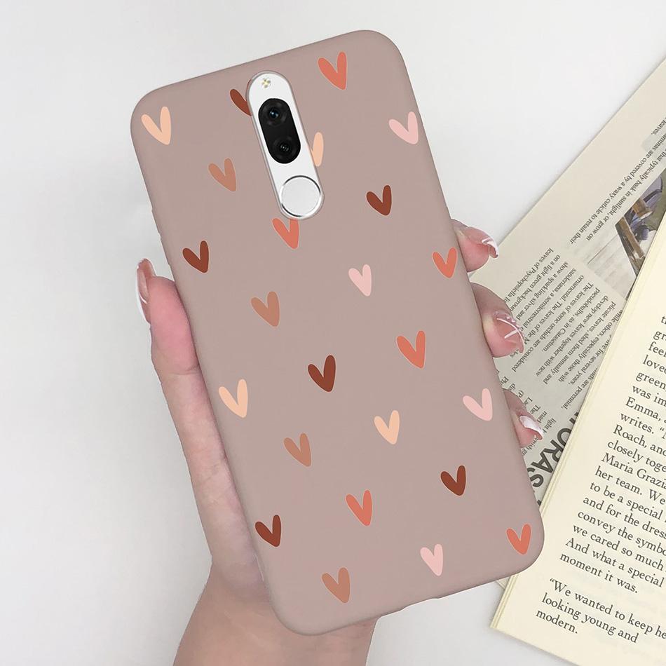 For Huawei Nova 2i Case Cute Candy Matte Soft Silicone Cover For Huawei Mate 10 Lite RNE-L21 RNE-L22 L23 Nova2i Phone Cases Capa