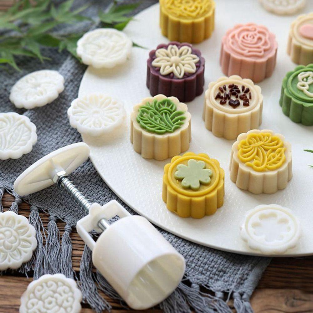 Kitchen Gadgets Decoration Pastry Tool Moon Cake Mold Cookie Press Cake Plungers Cookie Stamps