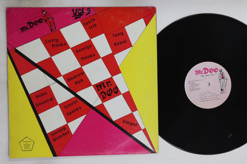 LP Record VARIOUS - Mr. Doo Vol. 5 NONE MR. DOO Jamaica Reggae, Ska & Dub Used