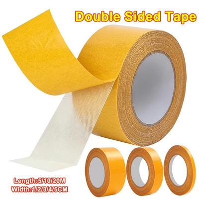 20/10/5m Sterke Fixatie Dubbelzijdige Tape Heavy Duty Transparant Gaas Waterdicht Spoorloos Krachtige Raster Tapijt Plakband