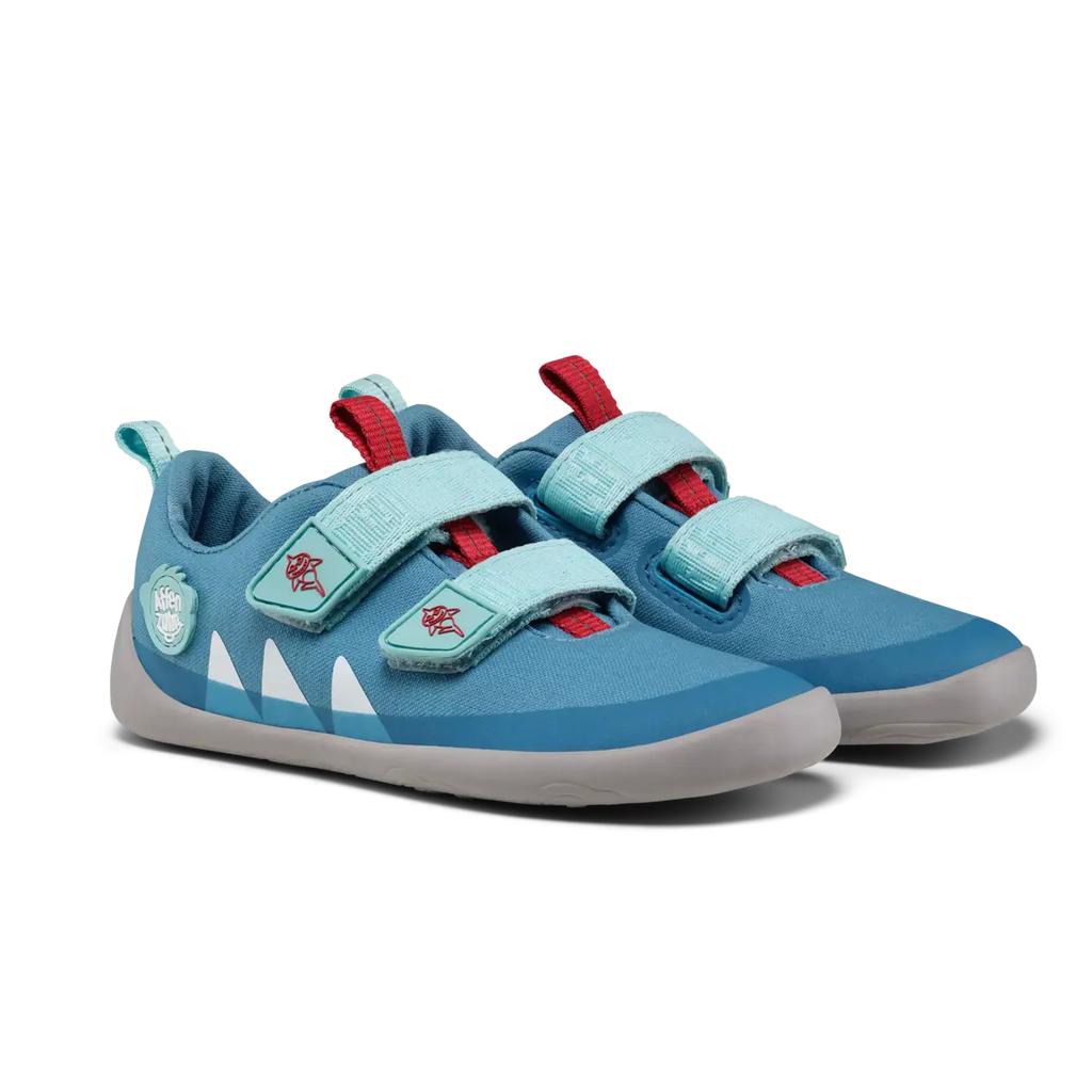Children's Shoes Affenzahn Half-shoe Cotton Lucky Shark (00391-30211)