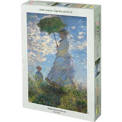 Madame Monet und ihr Sohn Puzzle TMX-100-197, gemischte Farben, 1000 Teile Puzzle, Kinderspiele, Lernspielzeug