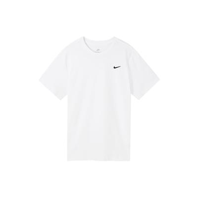 Embroidered Logo Crew Neck T-Shirt Men Tops White BV0508-100