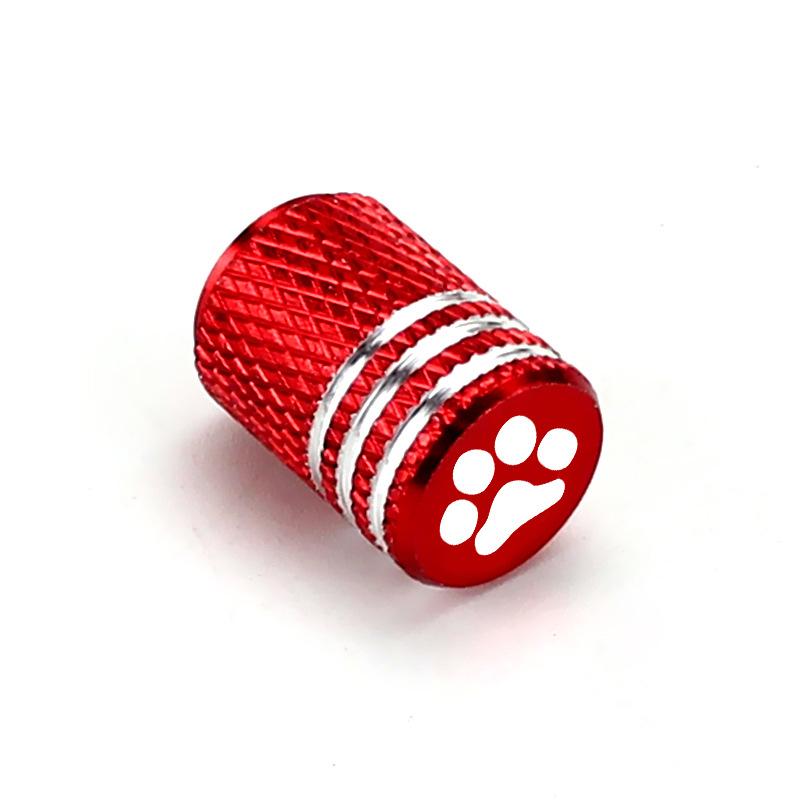 Aluminum Alloy Tire Valve Caps Car Motorcycle Wheel Dustproof Cover Air Valve Stem Caps Tyre Valve Core Decorative Accessories