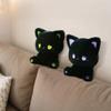 Cute Emo Cat Plush Doll Super Soft Stuffed Animal Kitten Toy Kawaii Sitting Plushies Home Decor Gift For Teen Girls Anime Fans