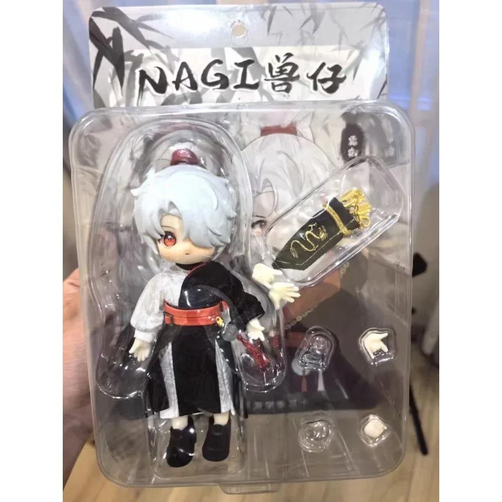 Nagi Jointly Movable Bjd Exchange Student Series Anime Peripheral Action Figure Kawaii Model Garage Kit Children Cute Toy Gift