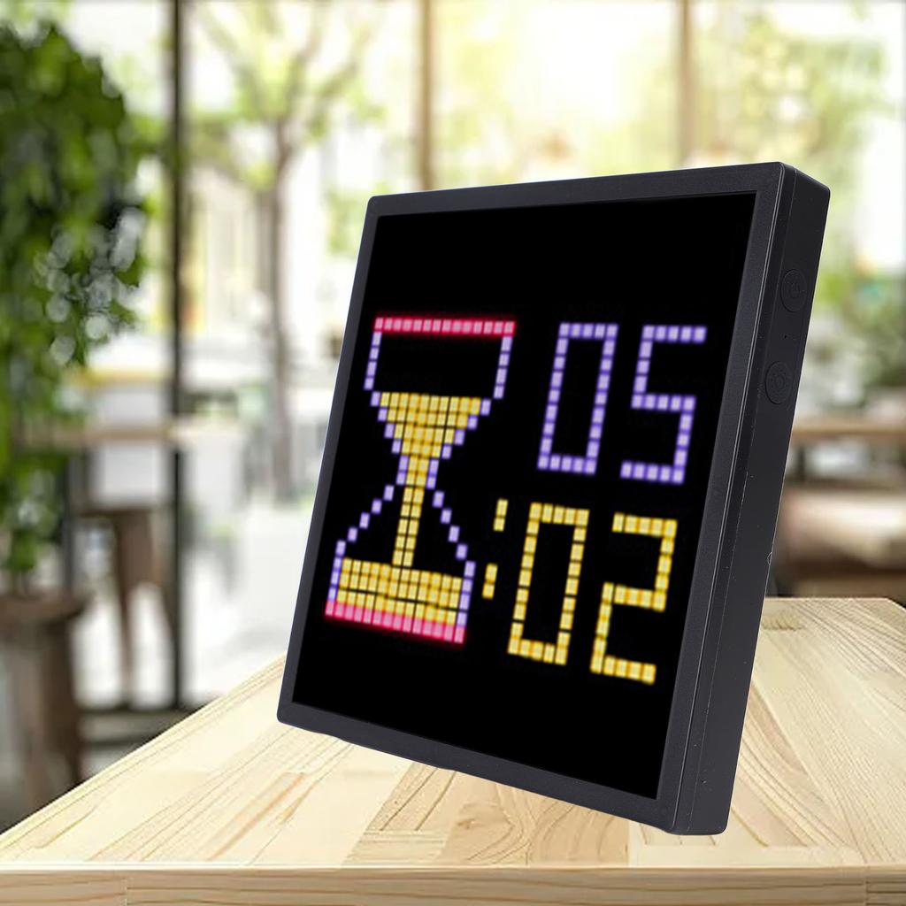 32x32 LED Pixel Art Display Screen Pixel Cloud Digital Picture Frame Pixel Art Digital Picture Frame with APP Control for Gaming Room Desk Wall Decor