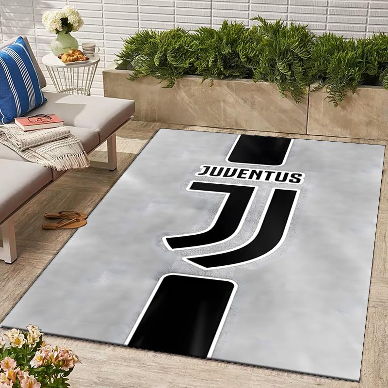 Juventus Design Area Rug - Non-Slip, Soft & Cozy Floor Mat for Living Room, Bedroom, Office - Indoor/Outdoor Decorative Carpet