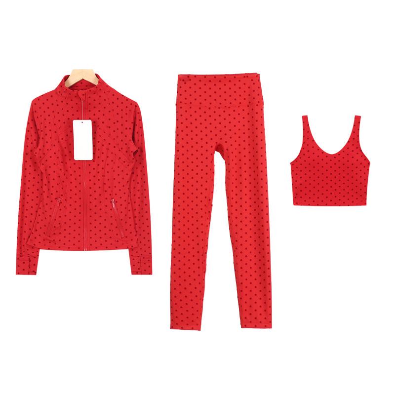 Lulu Women`s Polka Dot Yoga Jacket