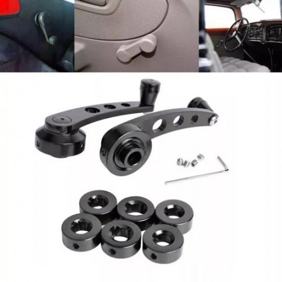 US STOCK Aluminum Car Truck Manual Door Window Winders Crank Handle Universal