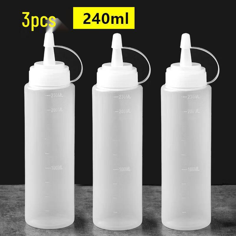 ZISIZ Plastic Squeeze Sauce Bottle