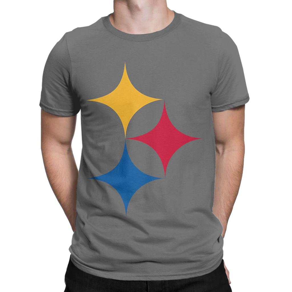 Iconic Pittsburgh Steelers Minimalist Vector Graphic Funny Graphic 100 Cotton Tshirt Hypocycloid Pittsburgh Tees Tops For Unisex
