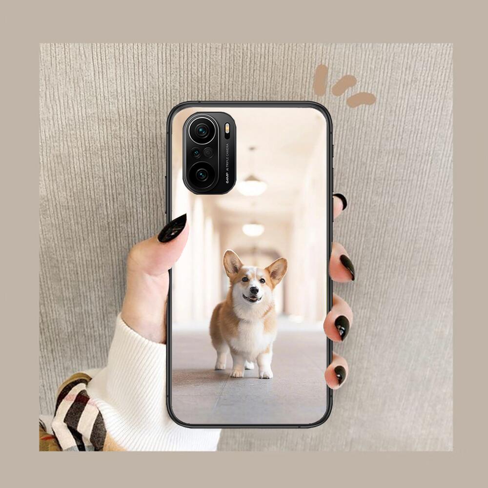 GYKZ Cartoon Shiba Inu Dog Phone Case For Xiaomi Redmi POCO F1 F2 F3 X3 Pro M3 9C 10T Lite NFC Black Cover Silicone Back Prett M