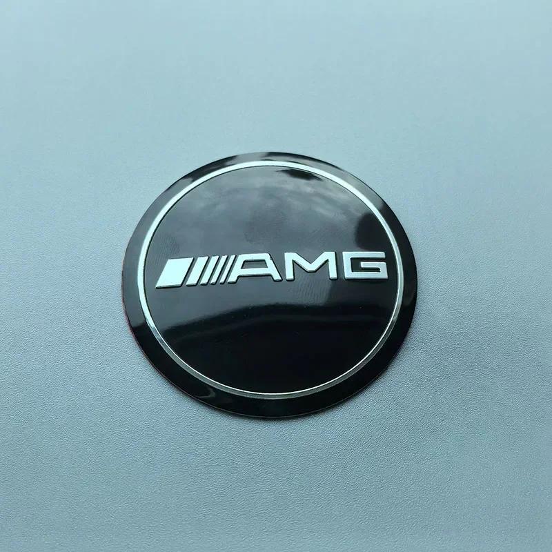 

Car Sticker 52mm 5.2cm Wheat Star B Apple Tree Badge Decal Convex Car Emblem for Mercedes Benz AMG Steering Wheel Center Trunk L 52mm for steering