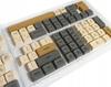 Shimmer Custom Keycaps Set PBT Keycap Space Esc White Gray + Puller
