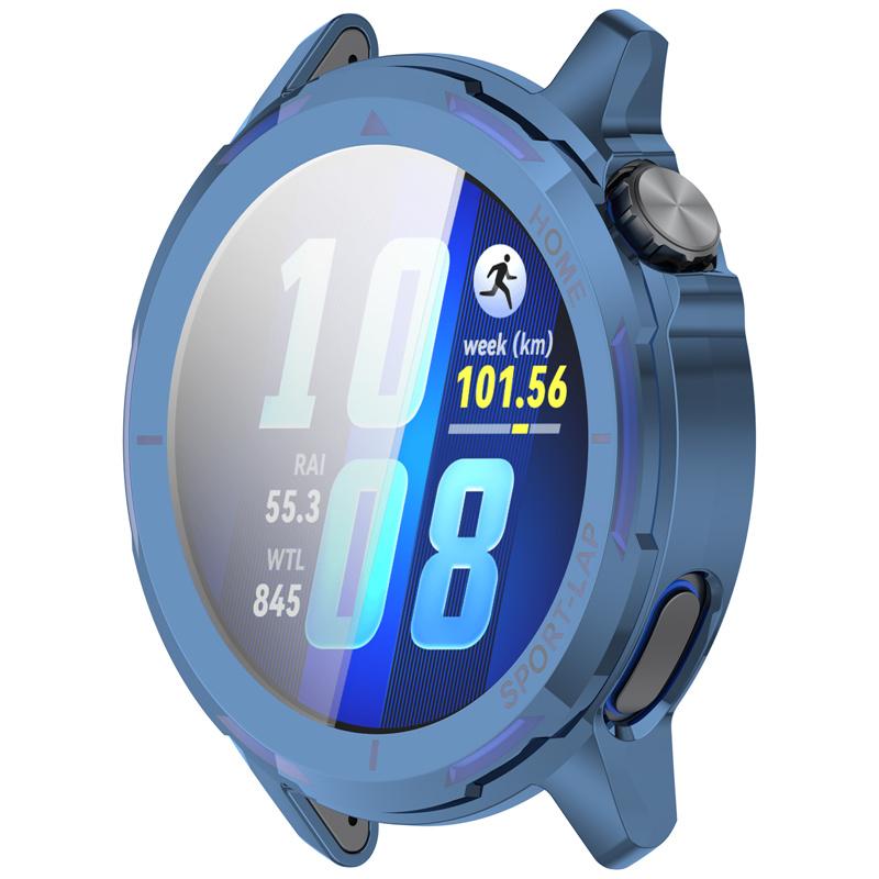 Full Protective Case Cover Shell For Huawei Watch GT Runner 2 Replacement Accessories Frame Soft Cases 360 TPU Screen Protective