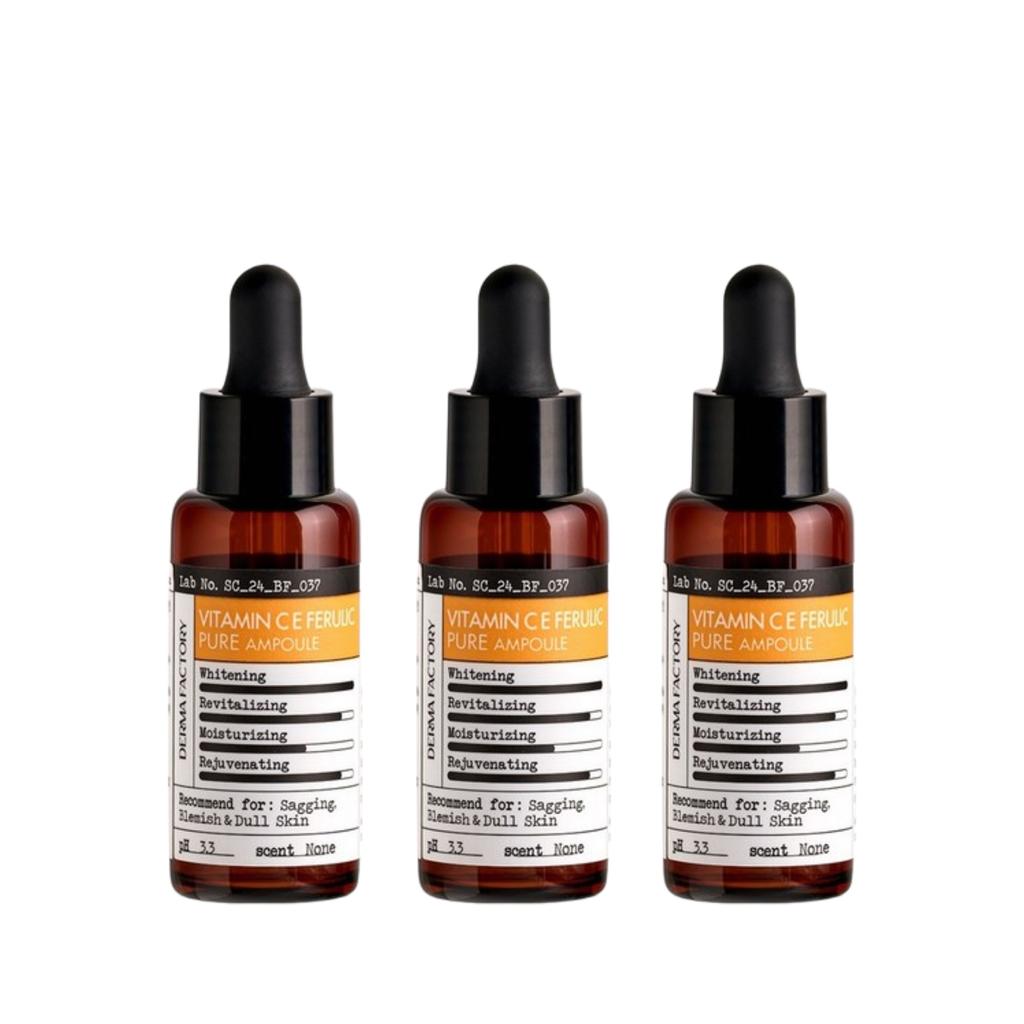 DERMA FACTORY Pure Vitamin C E Ferulic Ampoule 22ml