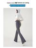 Women's High-Waisted Flared Yoga Pants - Slimming, Abdomen Control, Thin Style for Spring/Summer 2025
