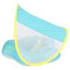 Baby Swimming Float Inflatable Infant Pool Float Ring with Removable Sun Protection Canopy
