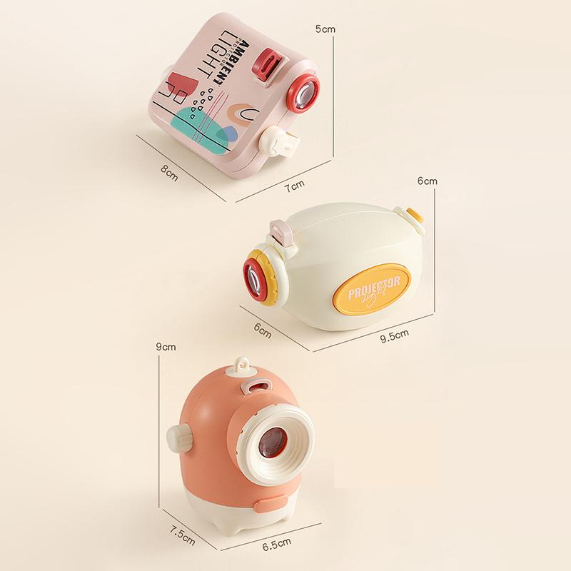 Cartoon Projector Lamp With Soft Light And Multiple Projection Films For Birthday Party And Bedroom Decoration Creative Gifts