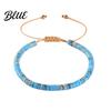 Daily Wear Bracelet Women Adjustable Length Natural Stone Beads Stackable
