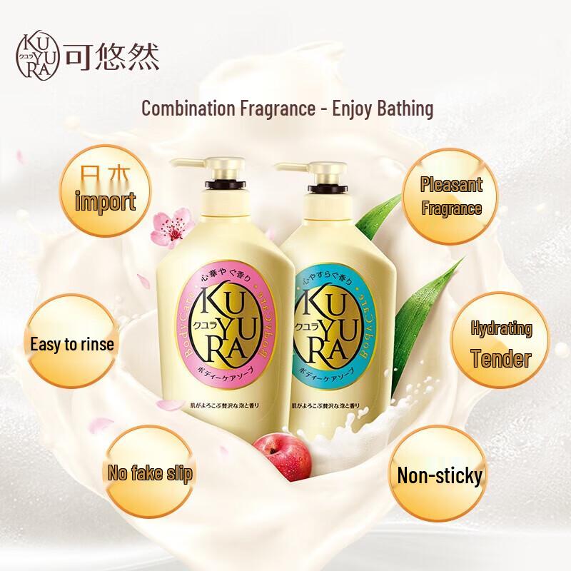 Koyuran Scented Moisturizing Shower Gel Set (2 X 550ml)