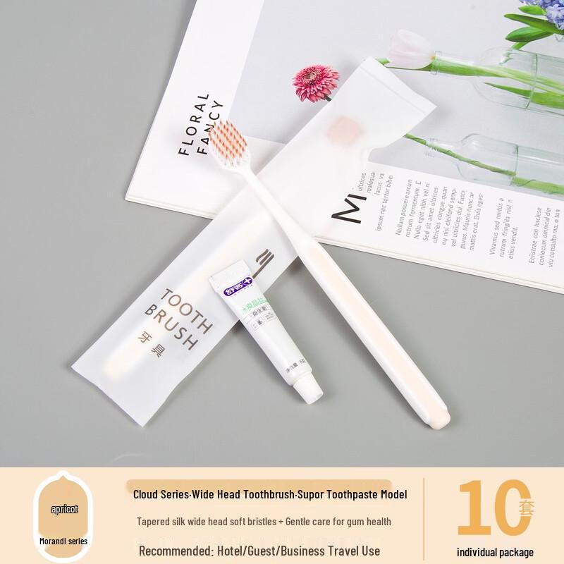 

Disposable Toothbrush with ShuKe Toothpaste (10-Pack)