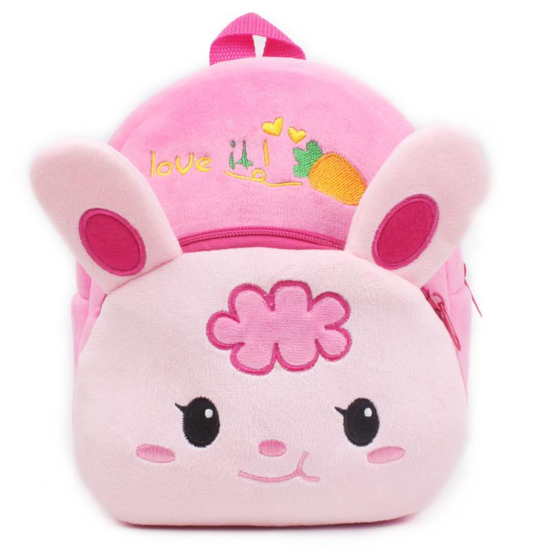 Baby Cute Plush Backpack With Fruit Pattern For Kindergarten Children