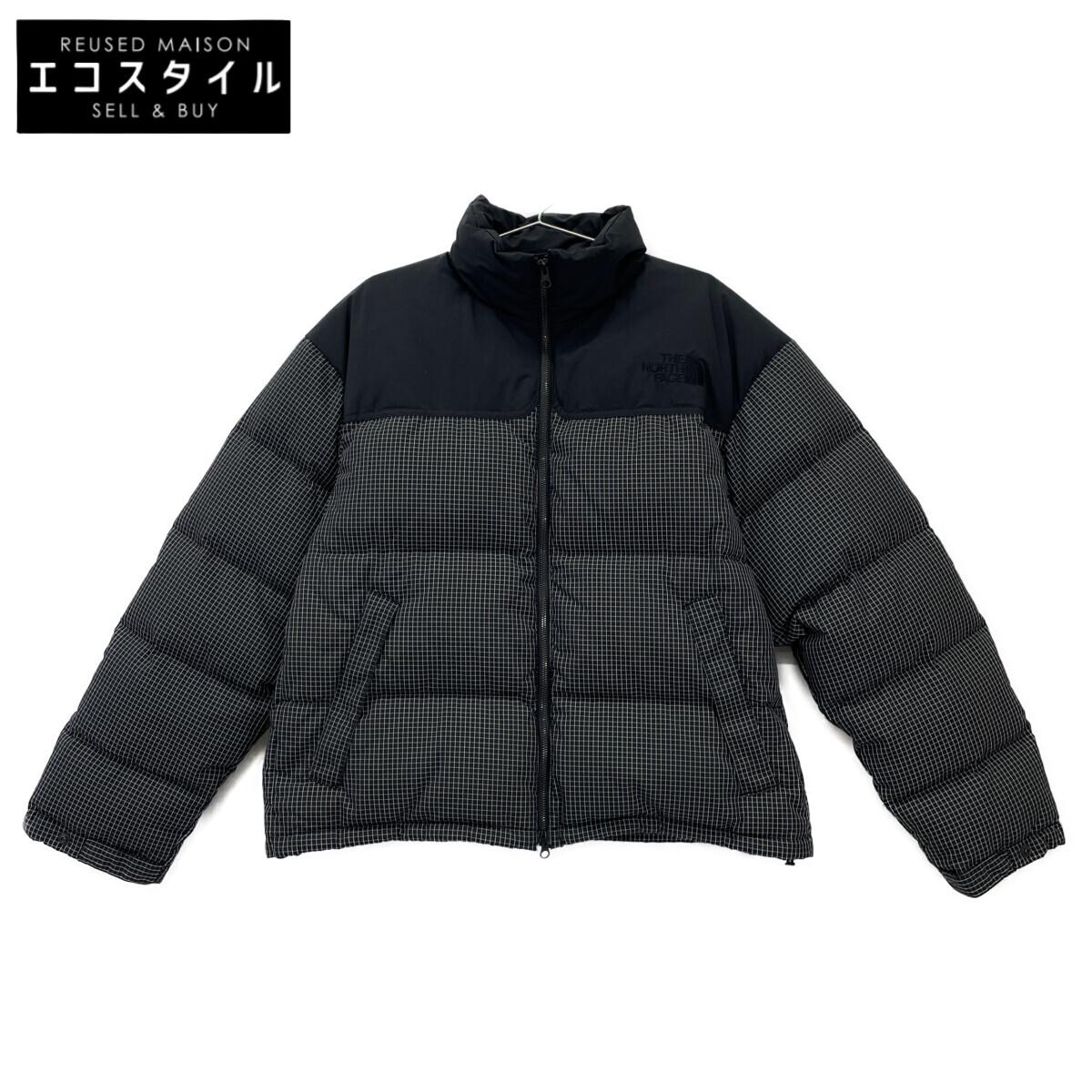

THE NORTH FACE ND2979N Black Glen Check Down Jacket Jacket M blackUsed