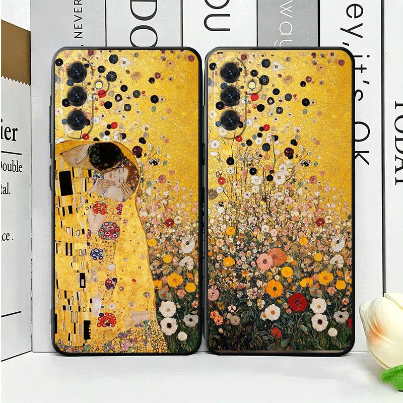 Kiss By Gustav Klimt Art Soft Phone Case for Samsung A17 A37 A57 A16 A26 A36 A56 A15 A25 A35 A55 A14 A24 A34 A54 A13 A23 A33 A53