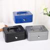 Metal Locking Storage Box With Key For Coins And Small Items Home Organization