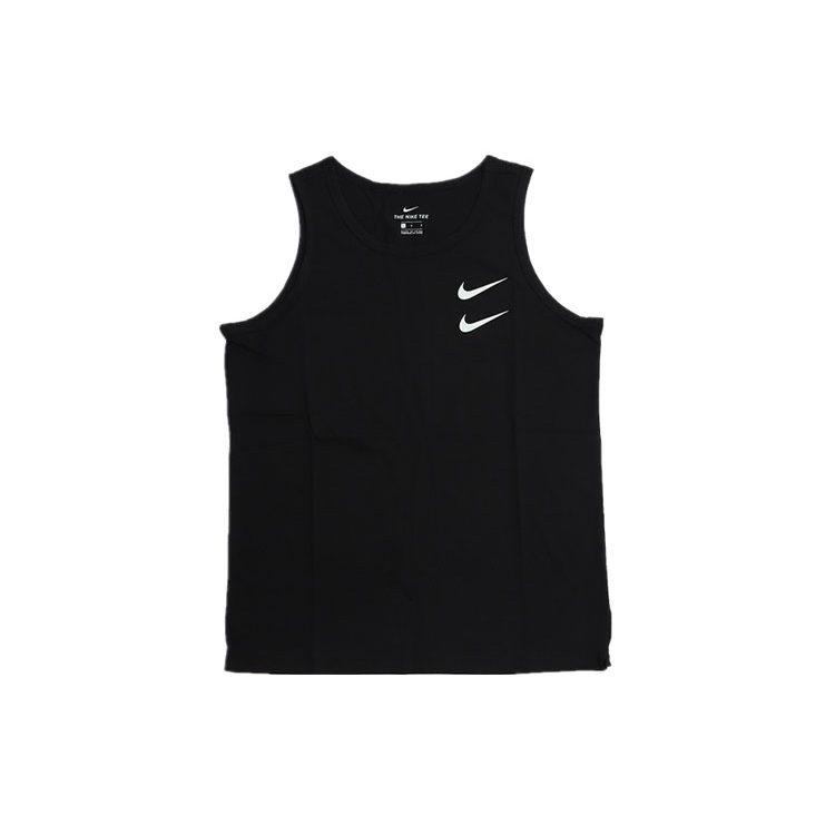 Nike Canottiera Uomo Nera Girocollo Vestibilità Media Dritta CQ5294-010