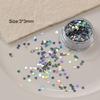 Holographic Silver Nail Glitter Laser Star Shape Sequins Sparkly Flakes Paillette Diy Nail Art Decorations Slices Accessories