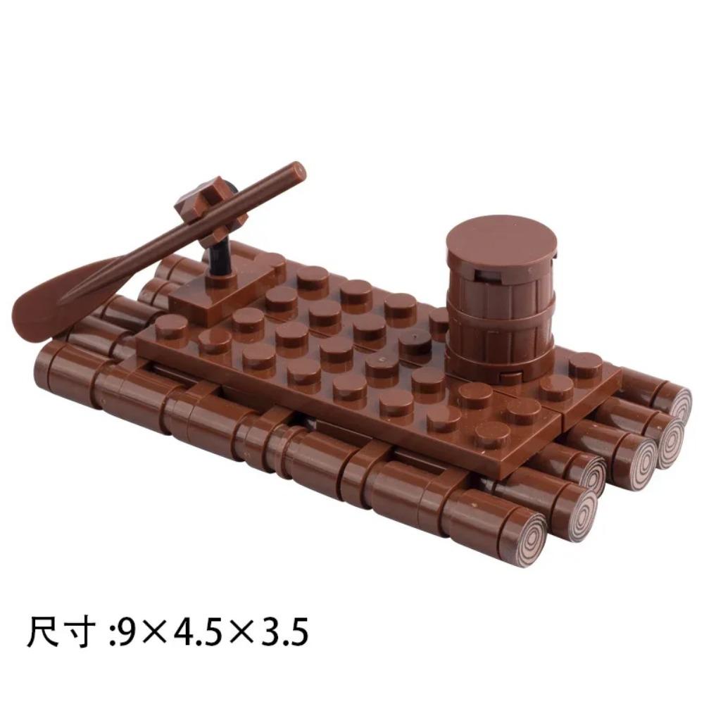 MOC Medieval Building Blocks Set Accessories Smithy Bedroom Table Bar Furniture Kitchen Assembly Boy Toy Mini Bricks K027 DIY