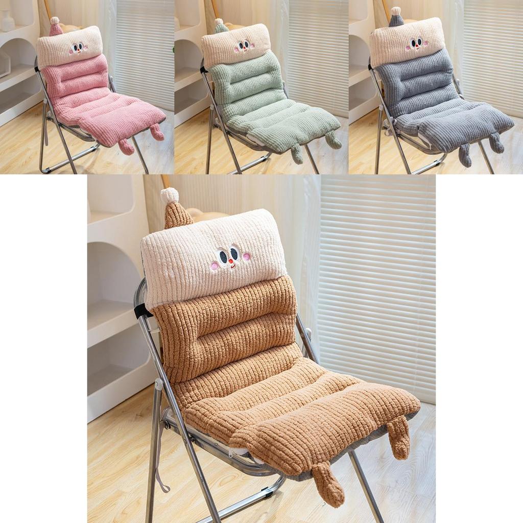 Office Chair Cushion Mat With Plush Material For Long Sitting Comfort In Home And Office Use