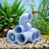 Abri en forme de tube imprimé en 3D pour poissons et crevettes, Labyrinthe paysager pour aquarium, Tunnel, Reproduction de poissons