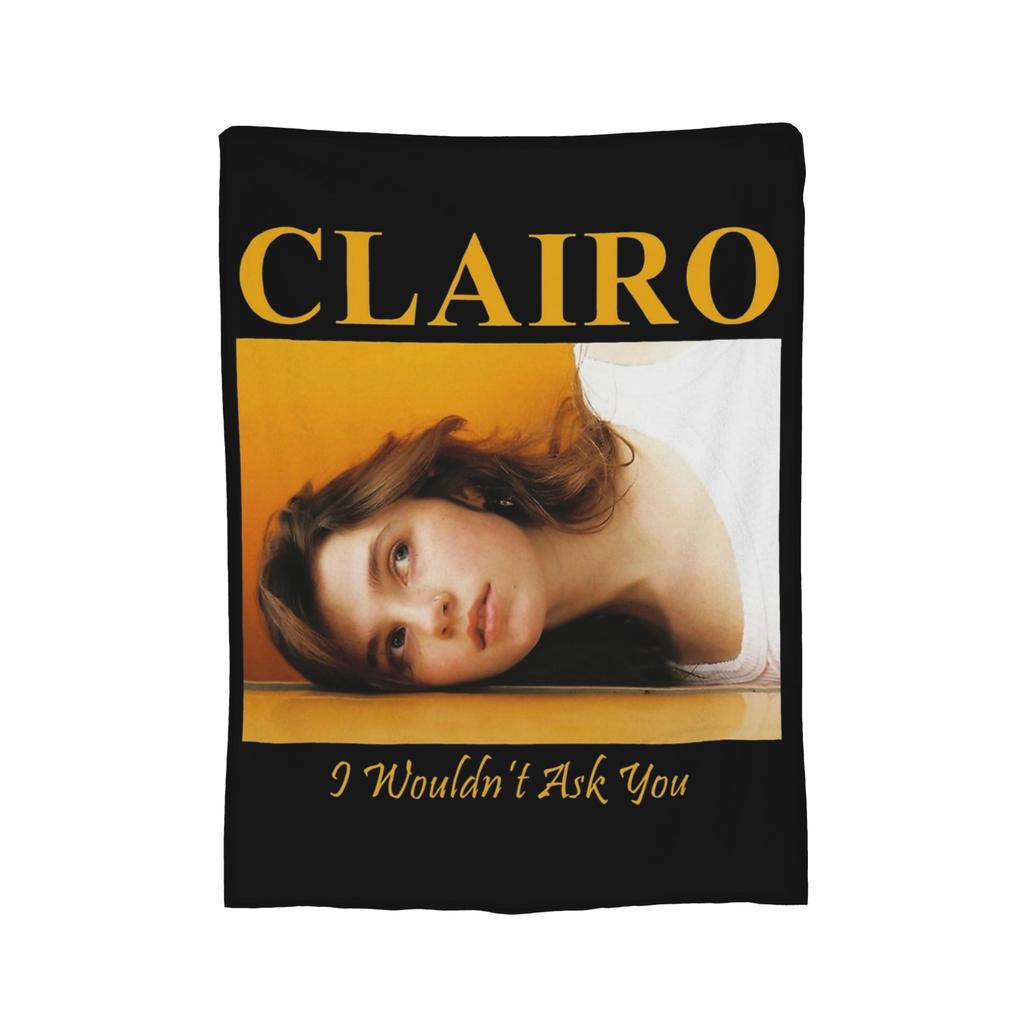 Sängerin Clairo Decke Fleece Frühling Herbst Multifunktionale Weiche Überwurfdecken für Sofa Reise Teppich Stück