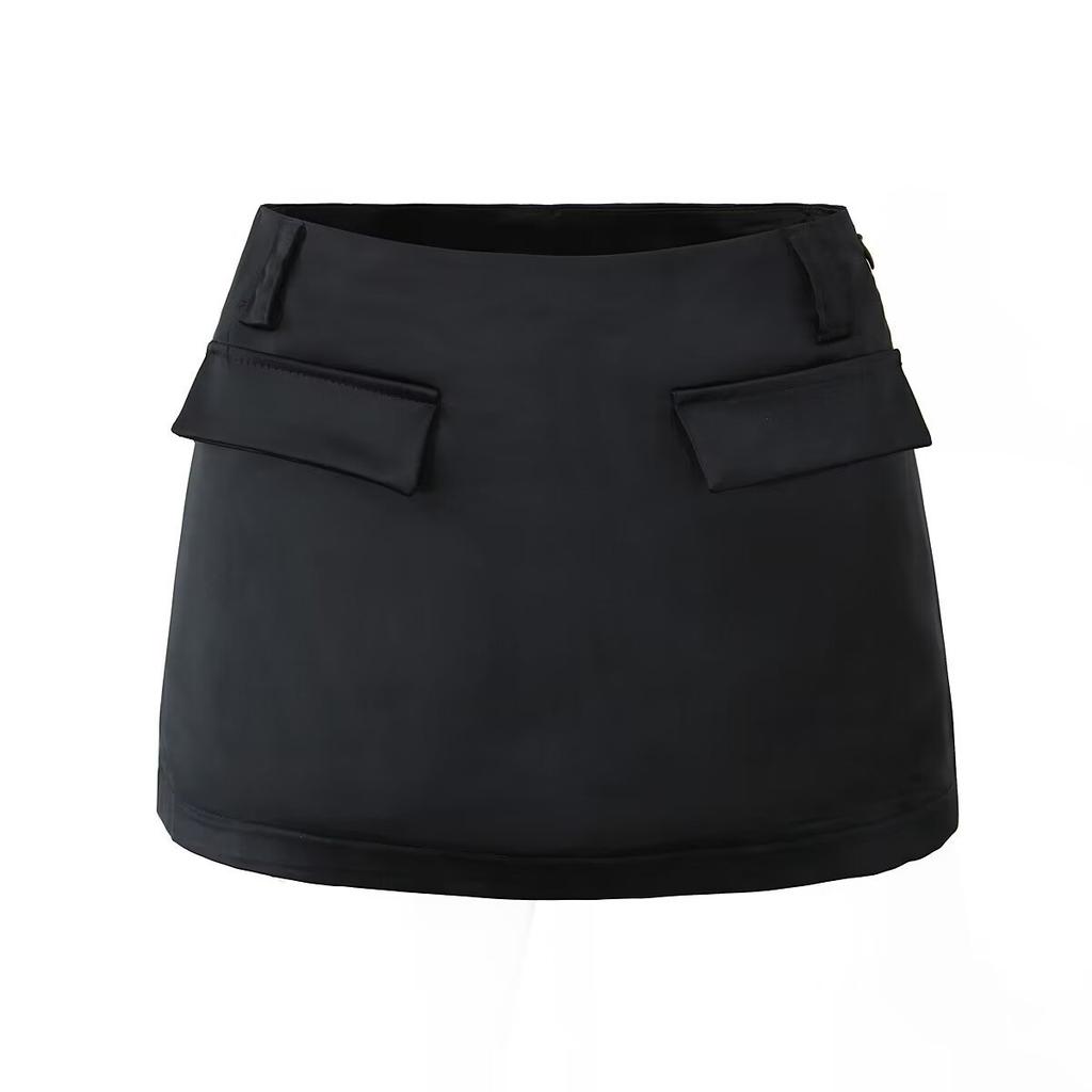 European and American style, new women's clothing, bag cover decorative skirt short skirt (with culottes inside)